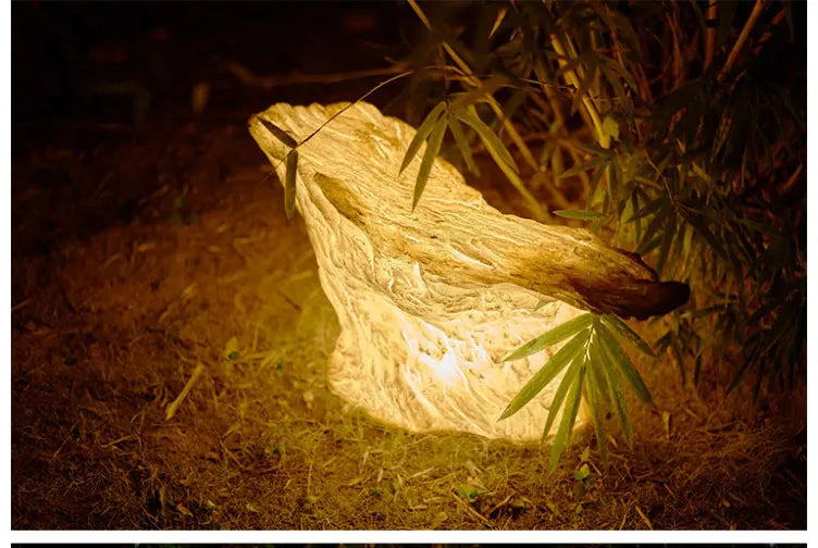Villa Simulation Stump Lamp Resin Molding Lawn Lamp LED Waterproof Outdoor Garden Lamp Garden Landscape Lamp