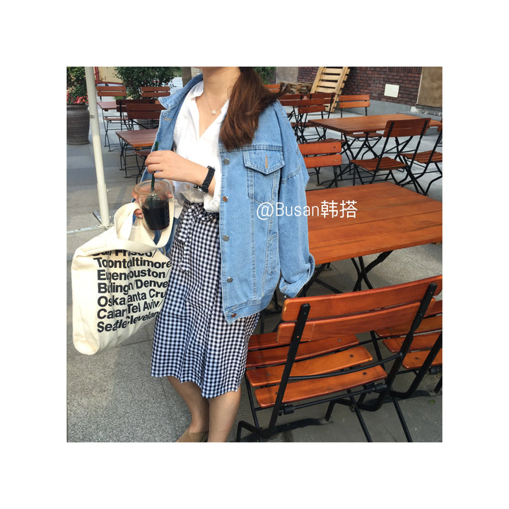 Women's fashion casual Denim Jacket L554