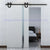 Dimon Customized America Style Black Color Carbon Steel Sliding Wooden Door Hardware DM-SDU 7203