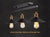Creative wall lamp within European American retro rural industrial style three straight row wall lights