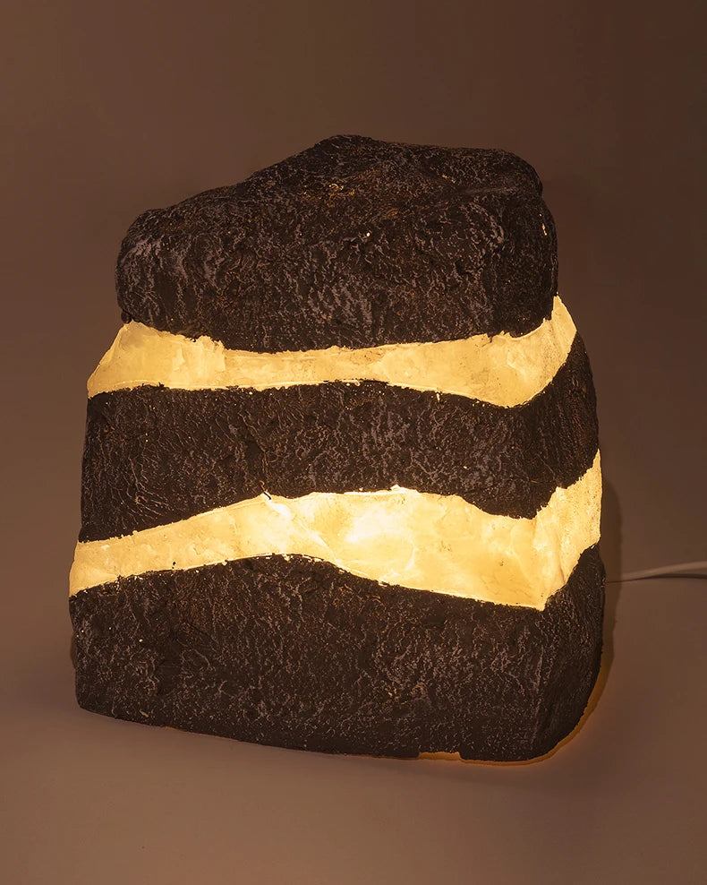 Outdoor Lawn Lamp Waterproof Lawn Garden Lamp Villa Landscape Lamp Park Lamp Resin Garden Imitation Stone Mountain Outdoor Lamp