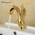 Bathroom Faucets Sink Mixer Cold And Hot Water Swan Style Single Handle Vanity Sink Mixer Crane Wash Basin Taps WB1025