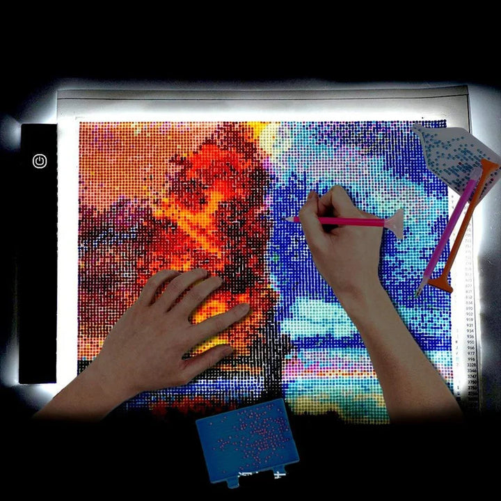 A5/A4/A3 LED Light Pad for diamond painting Artcraft Tracing Light Box Digital Tablets Painting writing Drawing Tablet