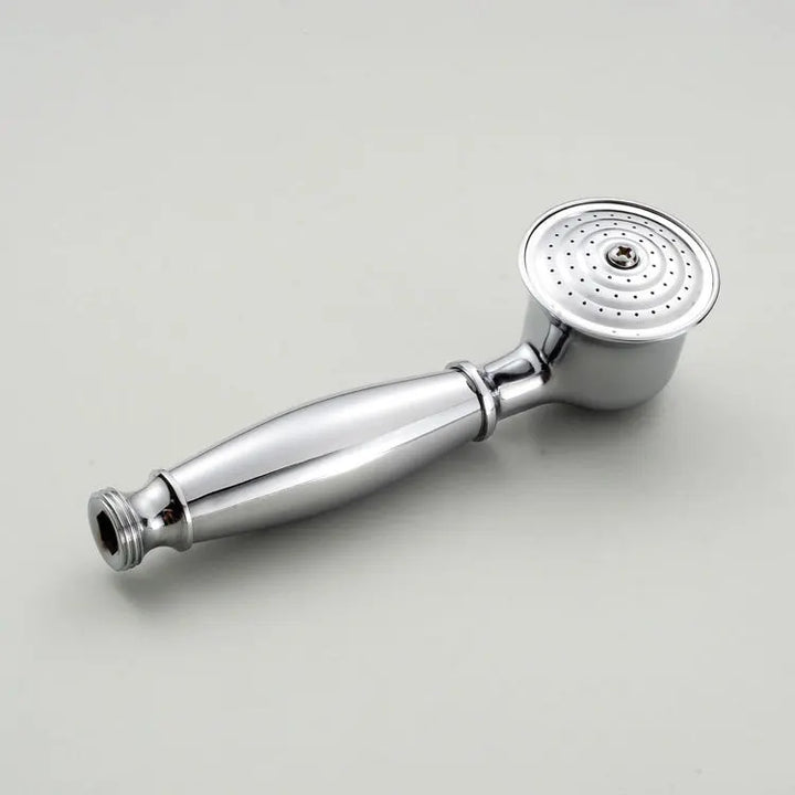 Brass&Porcelain Bathroom Hand Shower Head Rainfall Shower Faucet  Bracket Shower Hose