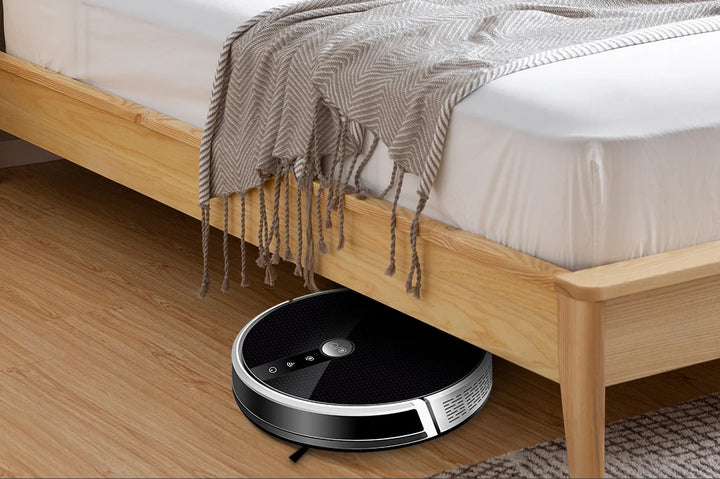 Robot Vacuum Cleaner LIECTROUX/LILIN C30B ,Map Navigation with Memory,Wifi APP Control,6000pa Suction,Smart Electric Water Tank
