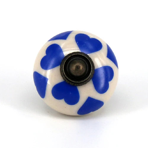 Vintage Ceramic  Kitchen Cupboard Door Drawer Knob Pull Hardware