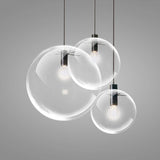 led e27 Nordic Iron Glass Bubble Minimalism LED Lamp LED Light.Pendant Lights.Pendant Lamp.