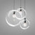 led e27 Nordic Iron Glass Bubble Minimalism LED Lamp LED Light.Pendant Lights.Pendant Lamp.