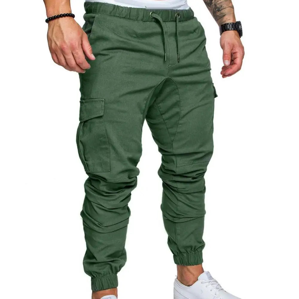 Men's Casual Jogging Pants  Pocket Pants Sports Pants