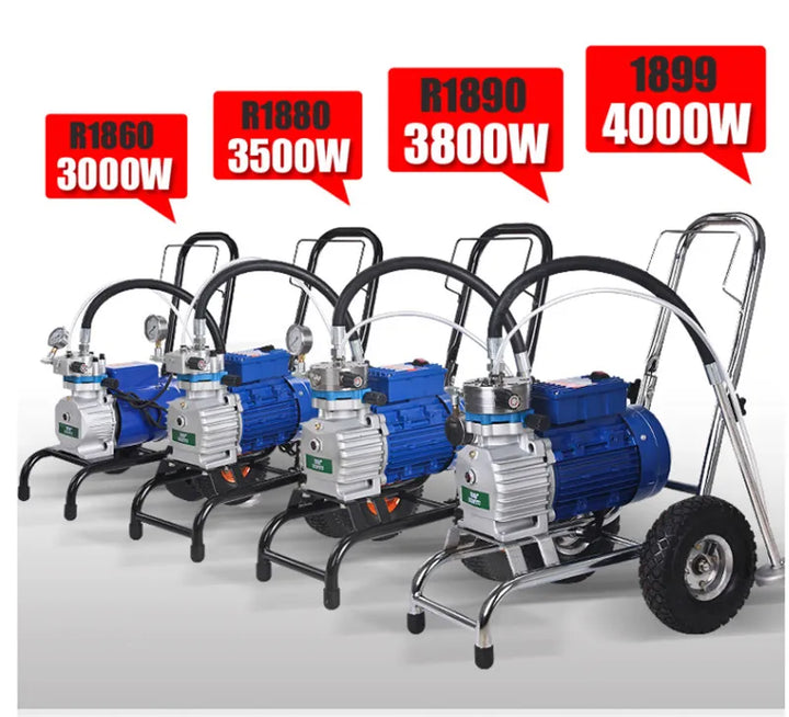3000W/4000W/4800W High-pressure spraying machine Professional Airless Spray Gun painting machine Single/double gun