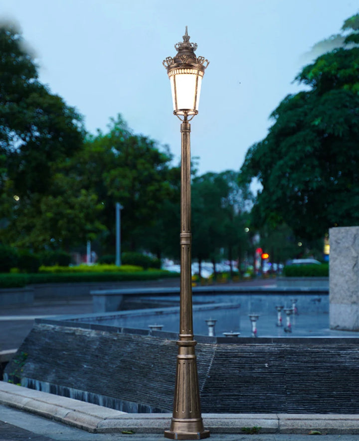 (H≈2.4M) Garden Lights, Outdoor Waterproof Garden Villa Landscape Lights, Street Lights, High Pole Lights