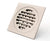 Brass Matte Black Square Style rolse gold Floor Drainer gold Waste drain Bathroom brushed nickel Shower Drain DR087