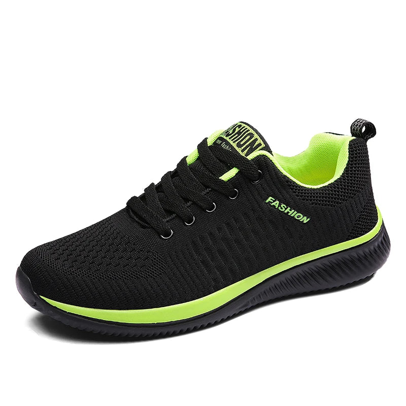 Light Sports Shoes Men Women Black Knit Sneakers Big Size 48 Breathable Casual Walking Shoes Zapatillas