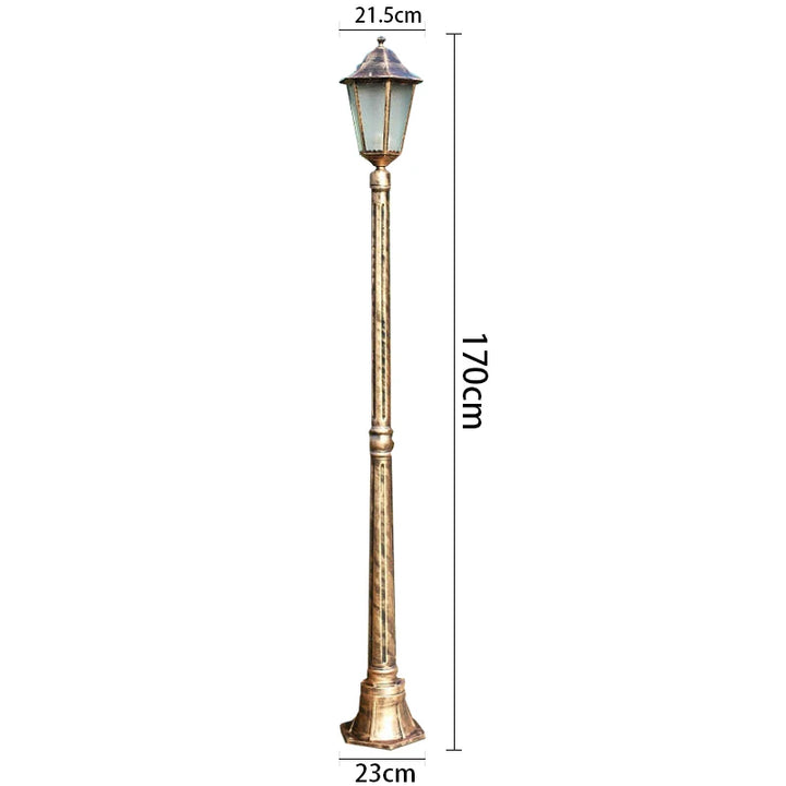 (H≈1.7M) European Outdoor Garden Light Waterproof Garden Villa Lawn Lamp Garden Engineering Special Lamps