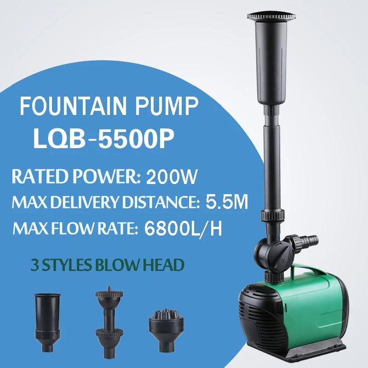 8/14/24/55/85W High Power Fountain Water Pump fountain Maker Pond Pool Garden Aquarium Fish Tank Circulate Multi Performance