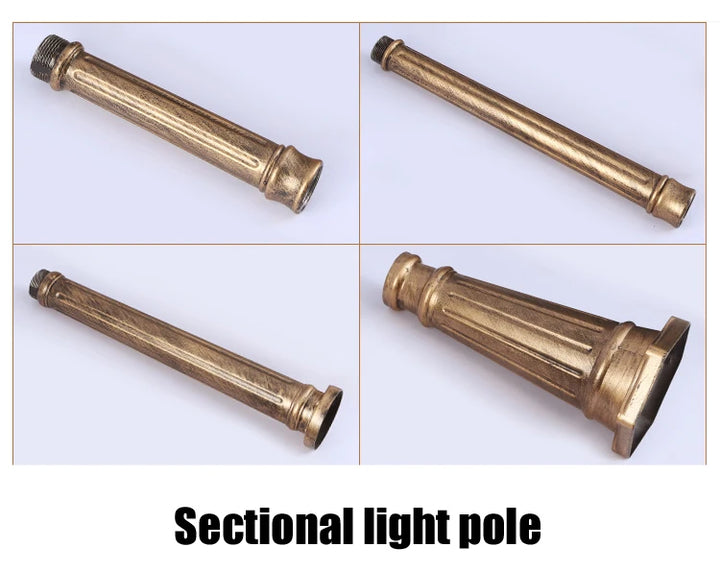 (H≈2.4M) Garden Lights, Outdoor Waterproof Garden Villa Landscape Lights, Street Lights, High Pole Lights