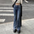 Flare Jeans Pants Women Vintage Stretch Denim  High Waist Fashion