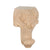 European Style Rubber Wood Carved Furniture Foot Legs Cabinet Seat Feets Vintage Home Decor Decoration Accessories