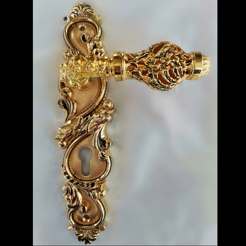 85 HOLLOW SPLIT DOOR LOCK--DOORHAND -ZINC ALLOY MATERIAL----DIFFERENT FROM NORMAL --