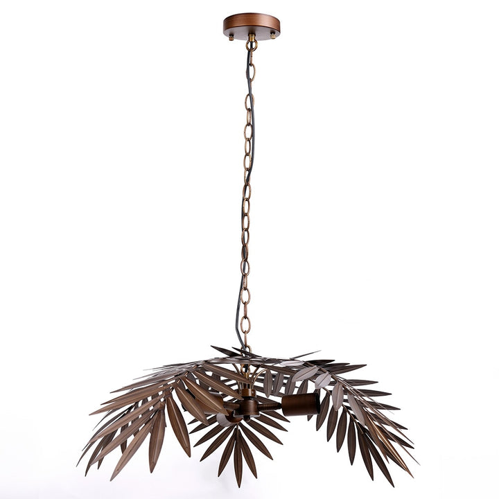 Modern Loft coconut tree leaf chandelier E27 industrial creative hanging lamp for living room restaurant bedroom lobby hotel