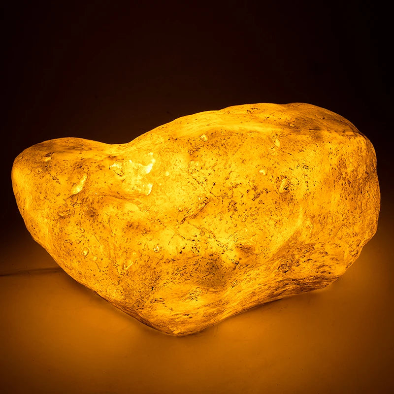 Backyard Garden Lighting Stone Villa Lane Rock Lawn Light Park Real Estate Outdoor Landscape Lamp