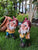 Outdoor  Resin 7 Dwarfs Landscape Terrace Yard Decoration