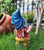 Outdoor  Resin 7 Dwarfs Landscape Terrace Yard Decoration