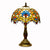 Turkish Table Lamp Tiffany Stained Glass with Dragonflys Vintage Desk Lamp Mediterranean Deco Lighting