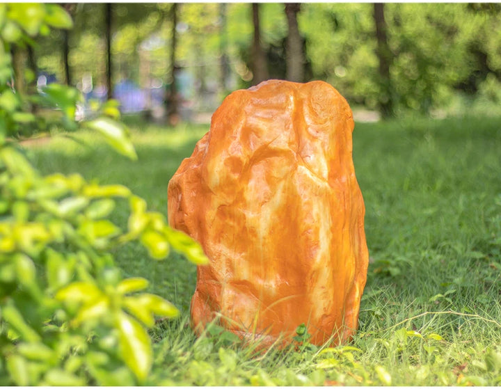 Landscape Rock Light Villa Backyard Lawn Garden Lamp Real Estate Resort Park Decor Stone Lighting