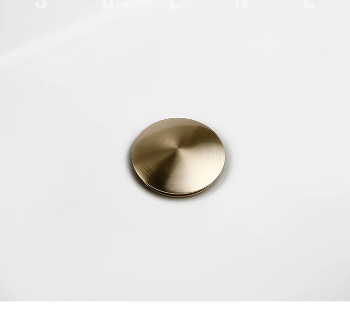 Bathroom Sink Stopper Washbasin Pop Up Drain Plug Cover Waste Pipe Drainer With Or Without Overflow For Bath Accessories