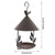 Iron Bird Feeder Rainproof Windproof Hanging Style