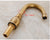 ELLEN Antique Bronze Bath Sink Faucet Double Handle Basin Sink Faucet Hot and Cold Water Mixer 3 Hole Bathroom Faucet ELF8001-3