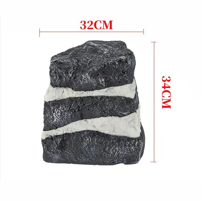 Outdoor Lawn Lamp Waterproof Lawn Garden Lamp Villa Landscape Lamp Park Lamp Resin Garden Imitation Stone Mountain Outdoor Lamp