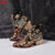 Women Luxury Silk Embroidered Lace Up  Ankle Boots Autumn/Winter