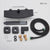 Quyanre Black Waterfall Bathtub Shower Faucets Wall Mount Shower Mixer Tap Faucets Hot Cold Bath Shower Tap BaRobinet Baignoire