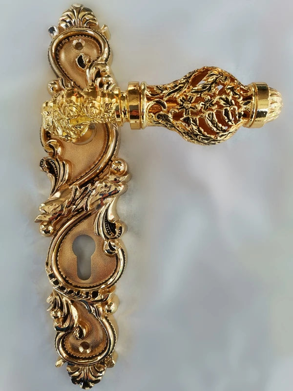 85 HOLLOW SPLIT DOOR LOCK--DOORHAND -ZINC ALLOY MATERIAL----DIFFERENT FROM NORMAL --