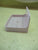 Retro Almond Ivory Plastic Soap Dish 60H x 110W x 80D