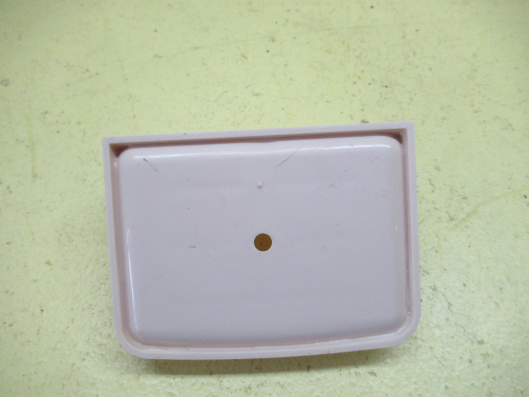 Retro Almond Ivory Plastic Soap Dish 60H x 110W x 80D