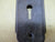 Art Deco Antique Copper Round Rectangel Steipped Plate with Stepped Curved Lever Handle 150L x 40W/Lever95L x55W