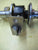 Stainless Steel Wave Lever Handles with Thumb lock and key Entry 60Dia/Lever 60H x 115L