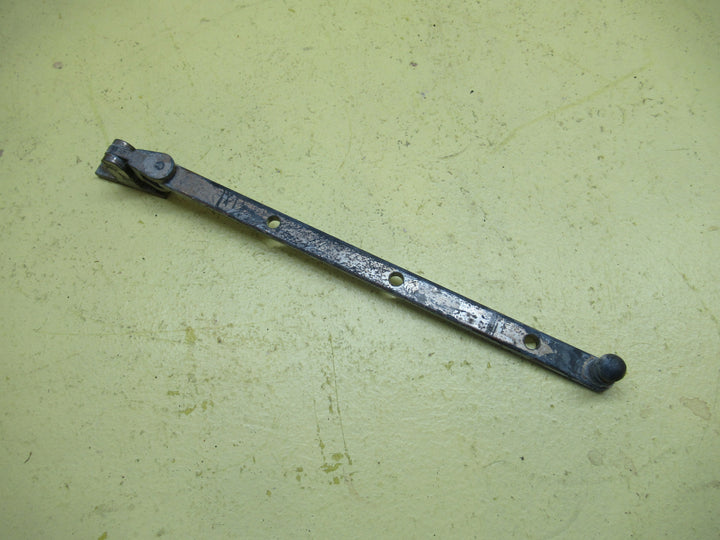 Short Ball End Casement Stay with Rectangle Plate 265L x 12W