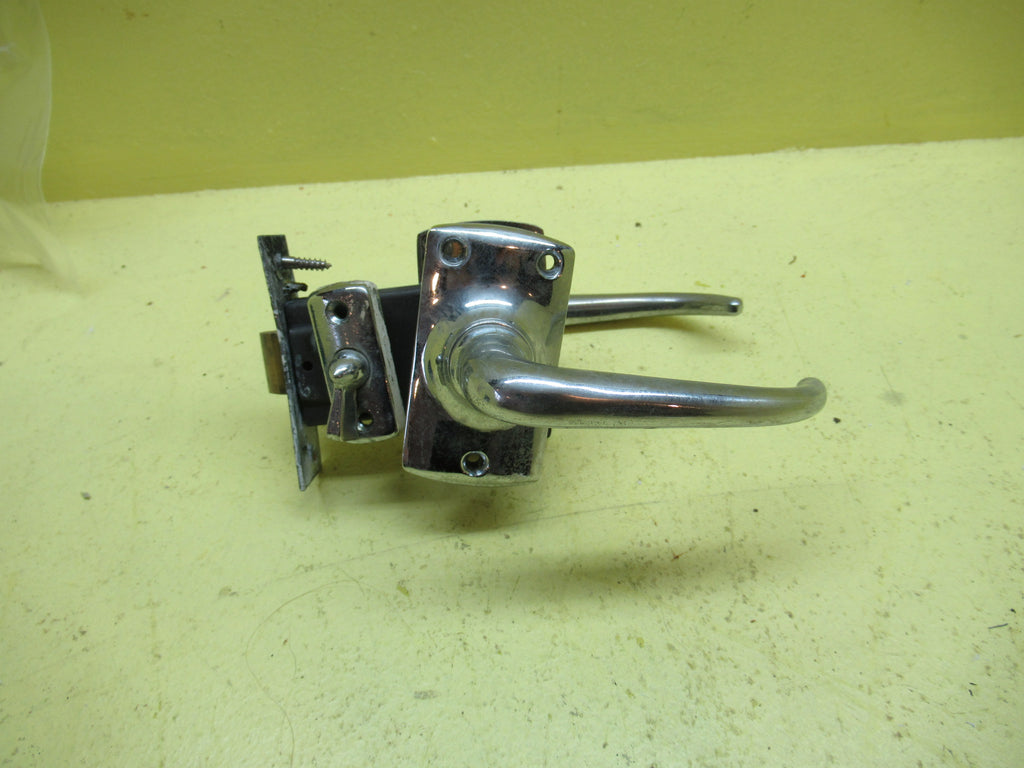 Retro Privacy Latch Handle  with Mortice & Thumb Turn 75H x 40W/Lever 55H x 100L