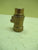 Brass DN15 3/4 Ball Corp Valve 52H x 15-20Dia
