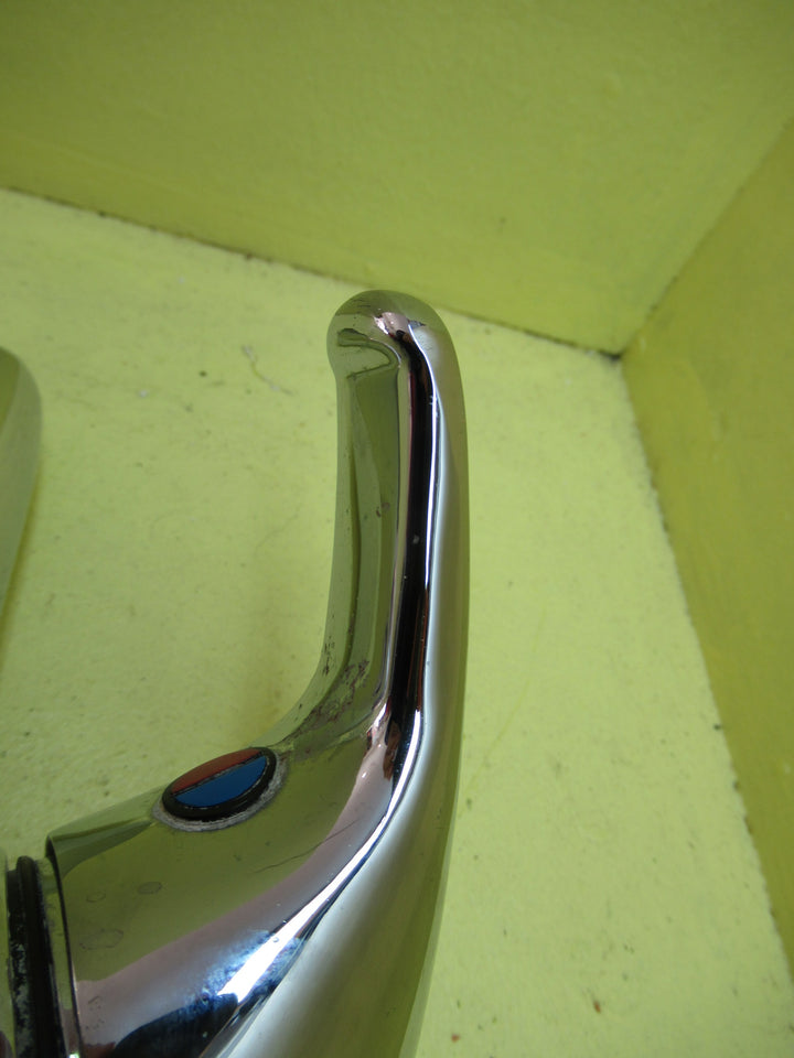 Kitchen Mixer Tap with Flexi Hoses 115H x 60Dia/165 Spout