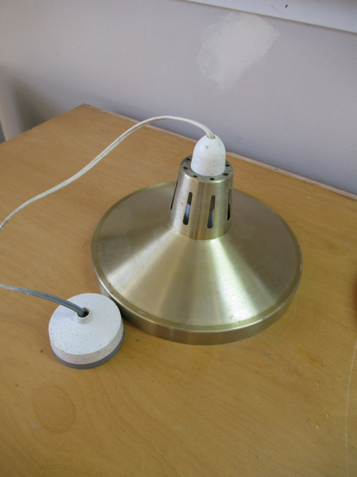 Metal Gold Effect Retro Space Pendant Light 150H x 245Dia