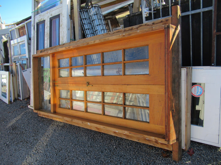 10 Lite  Colional Rimu French Doors with Top Lite with Frame and Sill 2750H x