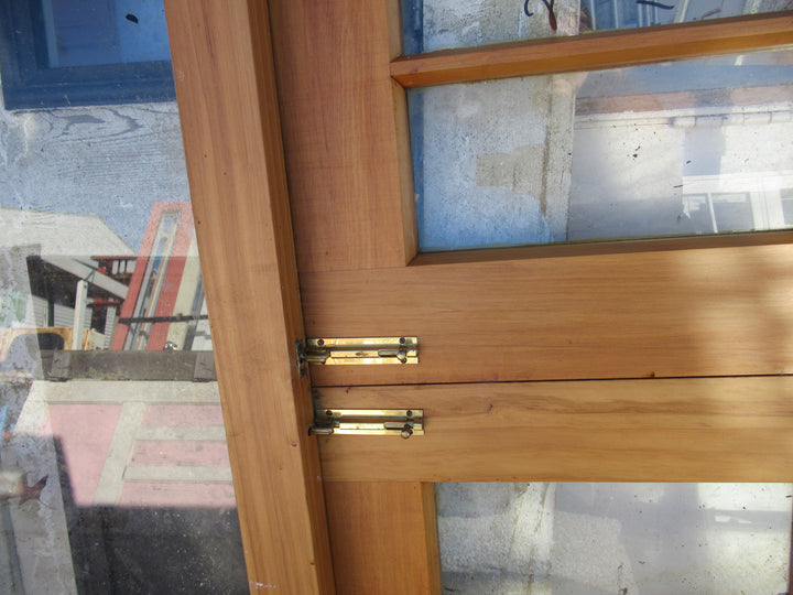 10 Lite  Colional Rimu French Doors with Top Lite with Frame and Sill 2750H x