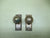 Brass Rectangle Twisted Rope Edge Knob Latch Handles 60H x 110L x 40W