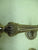 Villa Solid Brass Ornate Slanted Pull Handles in leaf & Bud Design 90H x 305L x 70W