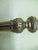 Villa Solid Brass Ornate Slanted Pull Handles in leaf & Bud Design 90H x 305L x 70W